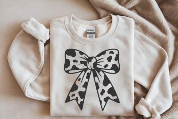Cow Print Bow SVG Review