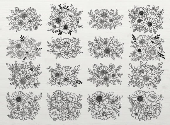 Floral Bouquet Spring Flower SVG Bundle Review