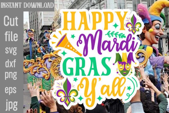 Mardi Gras Y'all Embroidery Design Review