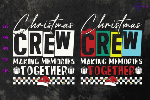 Retro Family Christmas Crew SVG PNG Review