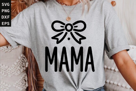 Retro Mama Bow SVG Review