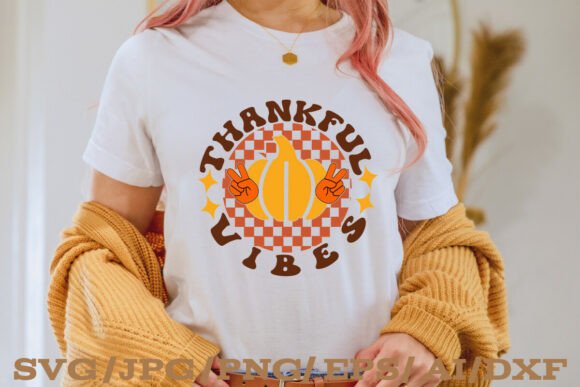 Reviewing Retro Thankful Vibes SVG for Embroidery