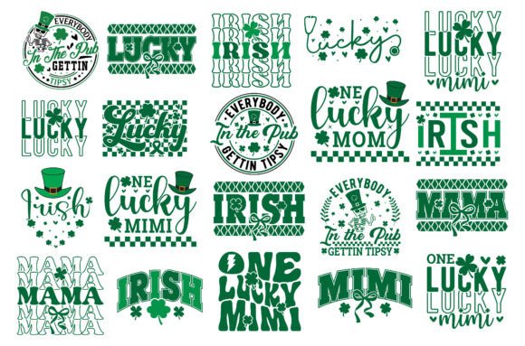 St.Patrick’s Day SVG PNG Bundle, Clover Review