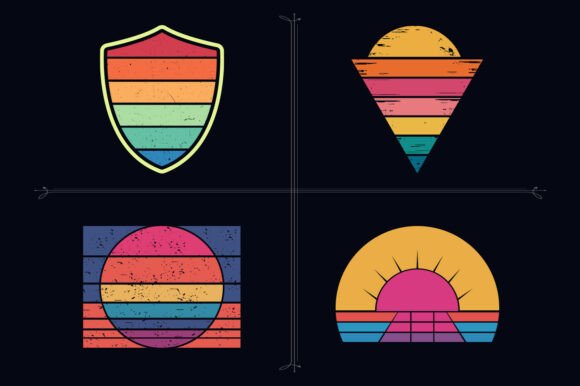 Triangle Hexagon Graphic Shapes Design Review